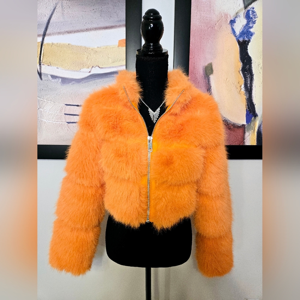 Fashion Nova cropped jacket